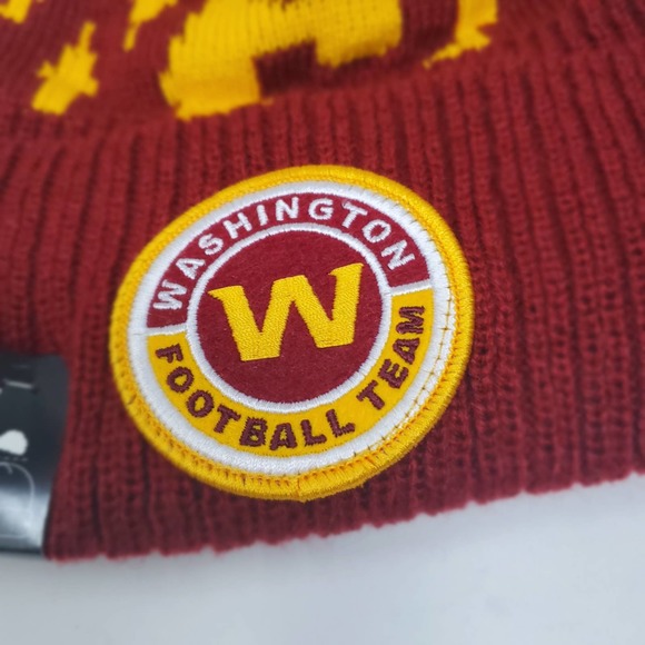 NEW 2020 NFL NEW ERA ON FIELD SIDELINE BEANIE - Washington Commanders - Picture 2 of 4